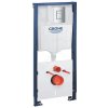 GROHE - Solido Predstenový inštalačný set na závesné WC, ovládacie tlačidlo Even, chróm 39930000