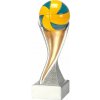 Volejbal - Víťazná trofej na podstavci s vlastným textom: 19,5 cm