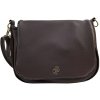 GROSSO Čokoládově hnědá crossbody kabelka