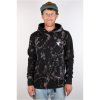FALLEN mikina Acid Wash Hoodie Black Tie Dye BLACK vel. M