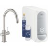 Grohe Blue kuchynská batéria s filtrom stojánková SuperSteel 31541DC0