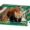 Puzzle 3D Panda červená 100 dielikov