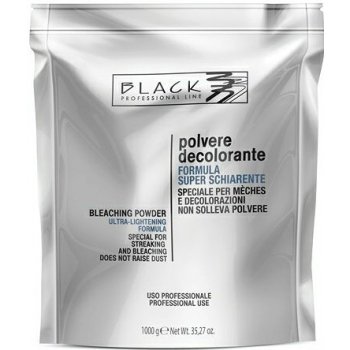 Black Bleaching Powder odbarvovací a melírovací prášek bezprašný 1000 g