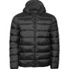 TeeJays Bunda s kapucí TJ 9646, prošívaná, lehká COT18964600201-black S Černá