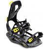 Raven RAGE Fastec FT360 black/lime snowboardové viazanie - L (EU 41-44)