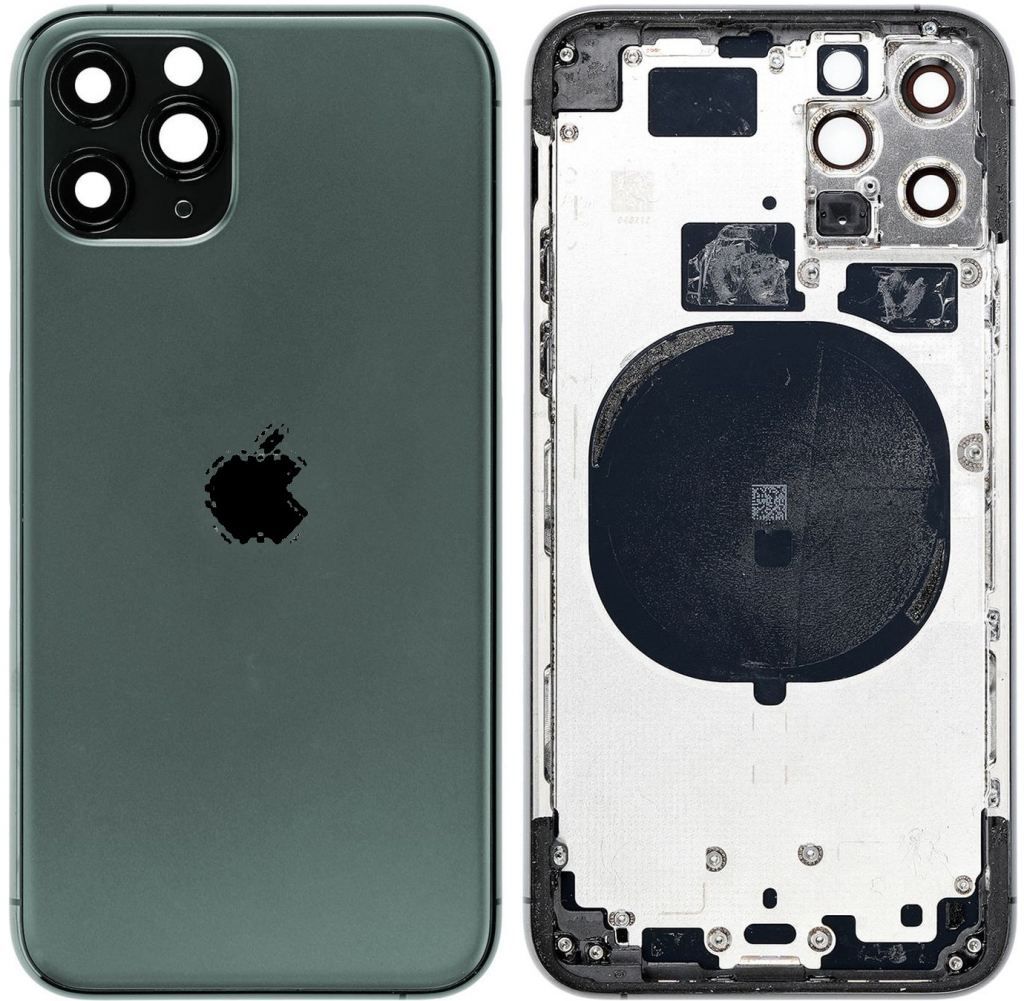 Kryt Apple iPhone 11 Pro Zadný Housing zelený