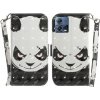 Peňaženkové 3D puzdro na Motorola Edge 30 Fusion - Angry Bear