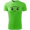 Silný ročník - Letopočet 1976 - Pánske tričko Fantasy športové - 2XL ( Apple Green )