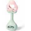 BABYONO Hrkálka s hryzačkou Strawberry 3m+ 499-03-BO