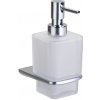 AQUARISTO STYLE Dávkovač mydla na stenu DACO s držiakom, chróm-sklo