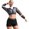 Dámske šortky Under Armour HeatGear Shorty Ultimate Black/White L