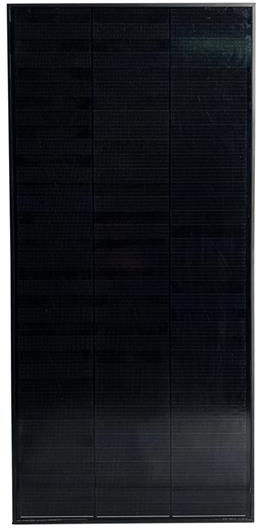 Solarfam Solární panel 12V/170W monokryštalický shingle celočierny 1230x670x30mm