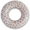 Swim Essentials Nafukovacie koleso Beige Leopard 90 cm