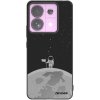 Picasee silikónový čierny obal pre Xiaomi Redmi Note 13 Pro 5G - Astronaut