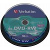 Verbatim DVD-RW 4,7GB 4x, 10ks
