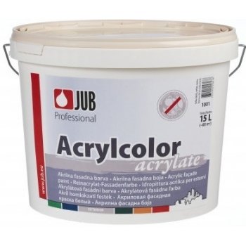 JUB ACRYLCOLOR - akrylátová fasádna farba - biela - 1001 - 15 L