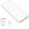 Platinet | Powerbanka 10000 mAh + adaptér 20W Power Delivery + USB-C/USB-C kábel 1m biela | PL0587