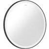 Hansgrohe Xarita Lite S - Zrkadlo s LED osvetlením a vyhrievaním, priemer 70 cm, IR senzor, matná čierna 54979670