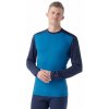 Pánske funkčné tričko SmartWool M Classic Thermal Merino BL Crew Boxed nival blue-deep navy L