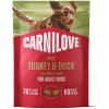Carnilove Dog Pouch Paté Turkey & Duck with Timothy Grass 300 g