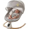 New Baby hojdacie lehátko pre miminko Smart sivá