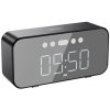 XO F41, 5 W, Bluetooth, USB, Jack 3.5 mm, FM, Mp3, Bezdrôtový, čierny, Rádio budík a reproduktor