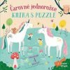 Čarovné jednorožce Kniha s puzzle - Wright Louise