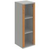 Policová skriňa Strong P, 40x115,2x40 cm, jelša/sivá