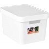 CURVER Úložný box s vekom Infinity 17l biela