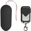 EasyToys Vibračné vajíčko Black - 10 režimov, bezdrôtový diaľkový ovládač
