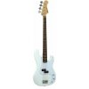 Dimavery PB-320 elektrická basgitara, biela