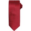 Premier Workwear Kravata so šachovnicovým vzorom červená