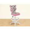 Entelo Detská otočná stolička k písaciemu stolu MOTÝLI Zvoľte rozmer: dieťa 133 - 159 cm (výška stola 70 - 82 cm)