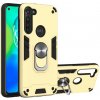 Kryt Magnetic Armor na Motorola Moto G8 Power - zlatá