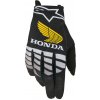 rukavice RADAR HONDA kolekcia, ALPINESTARS (čierna/sivá/žltá) Veľkosť: S