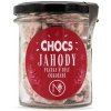 NATU Chocs jahody plátky v 30% bielej čokoláde 80 g