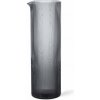 Ferm Living Džbán na vodu Ripple Water Jug, smoked grey