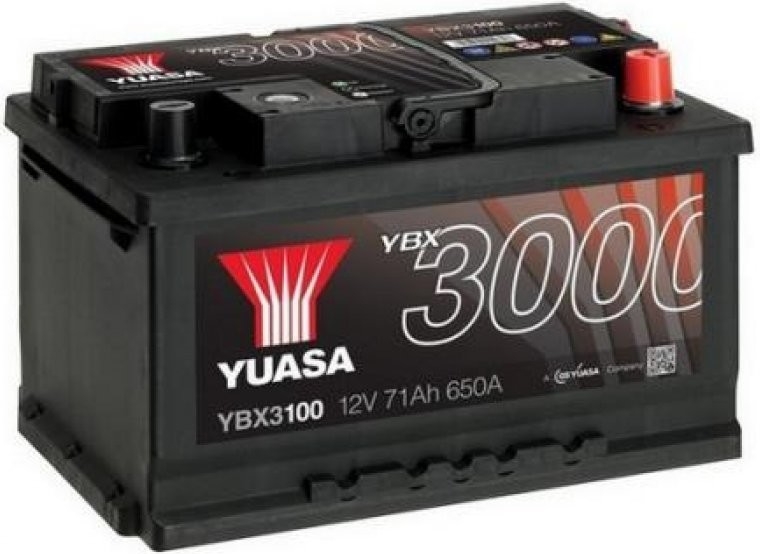 Yuasa YBX3000 12V 71Ah 650A YBX3100