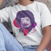 Tričko s potlačou JIMI HENDRIX Pánsky Biela 110 cm/4 roky