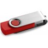 CLAUDIUS 16GB. 16 GB USB flash disk s kovovým klipom - Červená