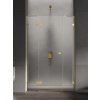 New Trendy Eventa Gold Shine sprchové dvere 170 cm výklopné zlatá lesklá/priehľadné sklo EXK-4687