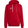 Pánska mikina adidas Entrada 22 Hoody červená