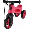Odrážadlo FUNNY WHEELS Rider SuperSport 2v1 ružové/ružové s popruhom a tichými kolesami