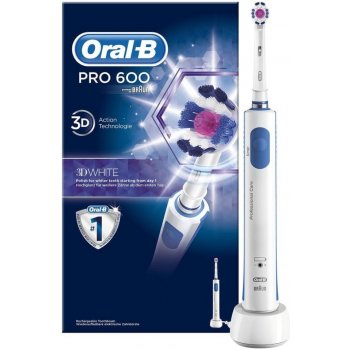Oral-B Pro 600 3D White od 19,99 € - Heureka.sk