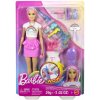 Mattel Barbie® panenka duhové vlasy s třpytivým stylingem, JJP07 (mJJP07)