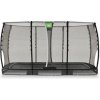 Trampolína Exit Allure Classic do zeme 214x366 cm - čierna