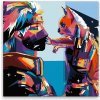Maľovanie podľa čísel - Anime Naruto 01 - 80x80 cm, plátno vypnuté na rám - výroba CZ