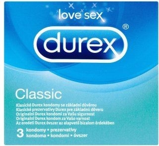 Durex Classic 3 ks od 1,25 € - Heureka.sk