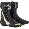 Topánky SMX Plus V2, ALPINESTARS (čierna / biela / žltá fluo, veľ. 48)