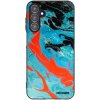 Picasee silikónový čierny obal pre Samsung Galaxy A15 A156B 5G - Blue Magma